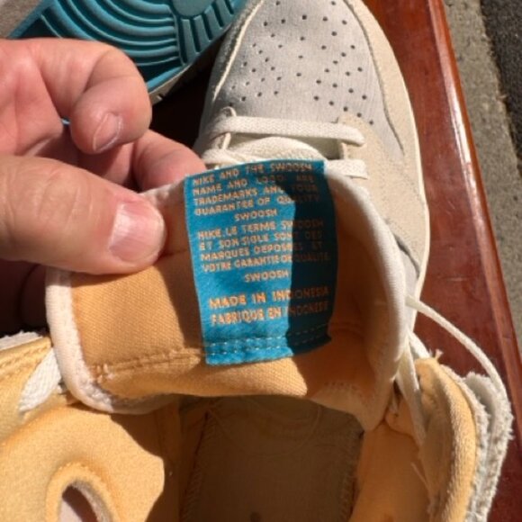 Nike Jordan 1 Zoom CMFT 2 - Orewood Brown Bright Citrus Sail - Picture 4 of 6